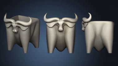 3D model Bull Pot (STL)